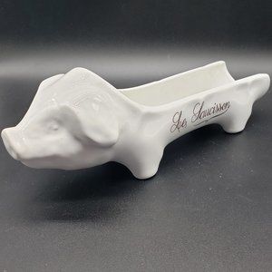 Le Saucisson Porcelain 10.5" Sausage Serving Dish by Carte Blanche